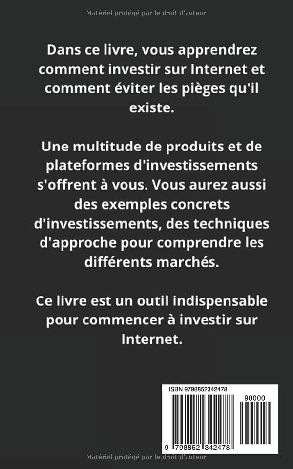 Comment investir sur internet?: Les outils à connaître et les pièges à évité